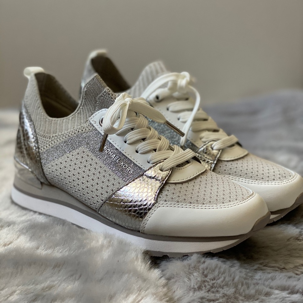 MICHAEL Michael Kors Billie Knit Trainer Sneakers